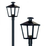 Farola Clasica Simple con Columna de 2"